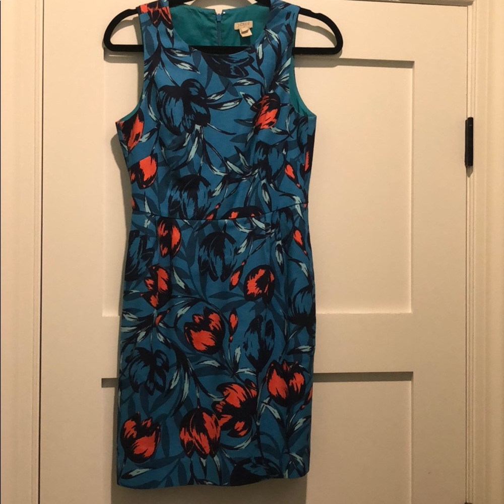 J. Crew Cotton Sleeveless Dress